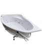 Hydromassage spa bathtub corner IMPALA 145x95 cm left or right side - 9