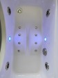 Whirlpool wall-mounted hydromassage bathtub 170x75 cm - SGM-KL9103