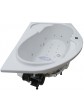 Whirlpool massage tub asymmetric ExclusiveLine ORUNA 150x100 cm - 13