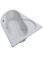 Whirlpool massage tub asymmetric ExclusiveLine ORUNA 150x100 cm - 9