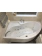 Whirlpool massage tub asymmetric ExclusiveLine ORUNA 150x100 cm - 4