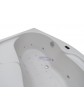 Whirlpool massage tub asymmetric ExclusiveLine ORUNA 150x100 cm - 7