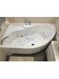 Whirlpool massage tub asymmetric ExclusiveLine ORUNA 150x100 cm - 1